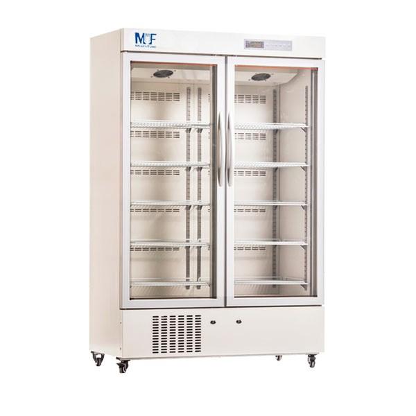 Double door medical refrigerator